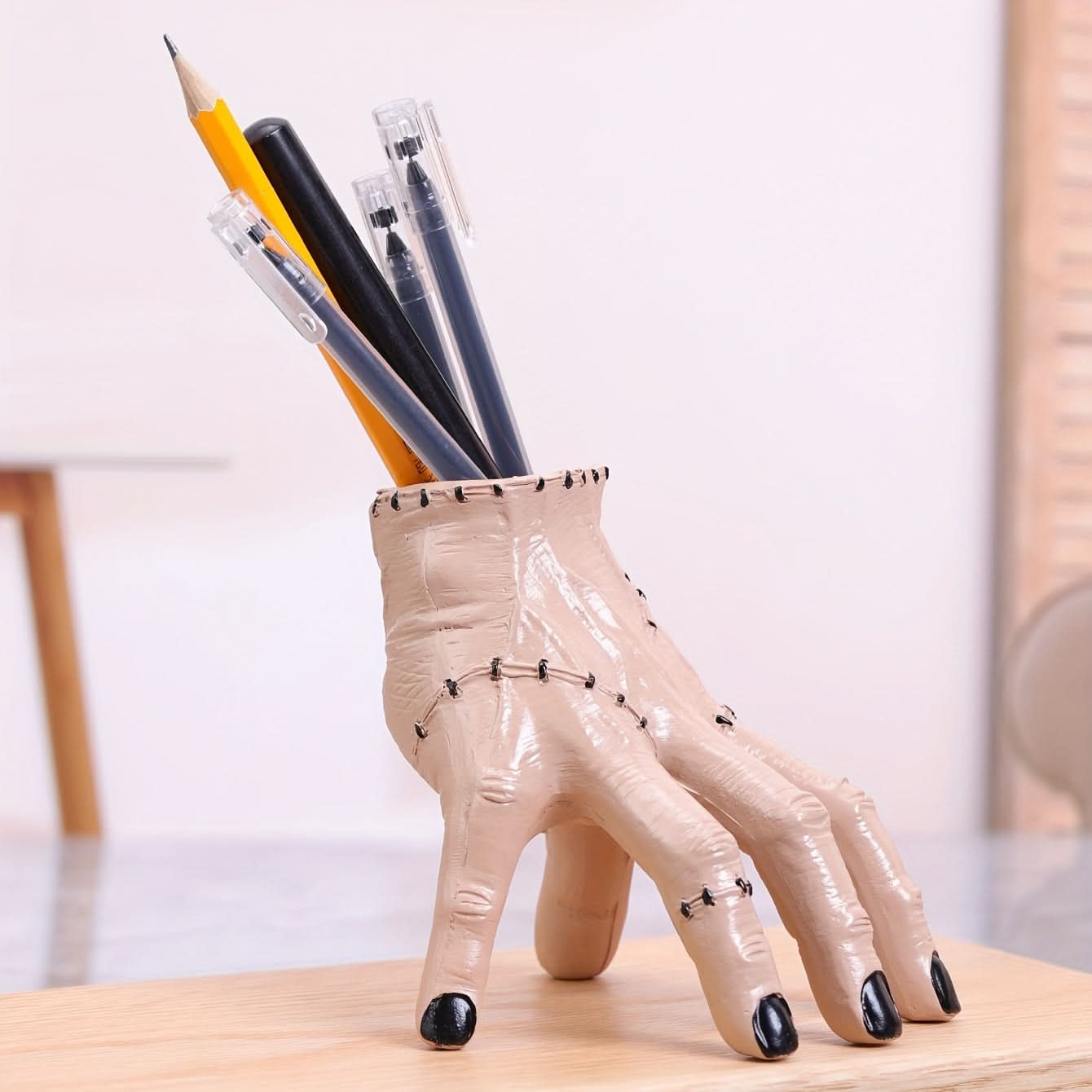 Horror Finger Pen Holder for Creative Desk Decor