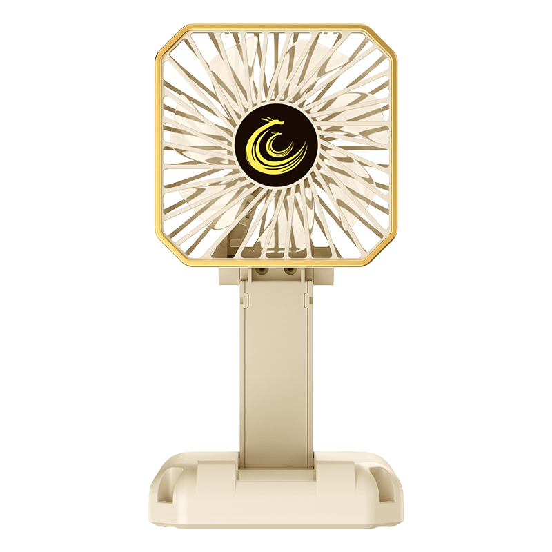 Portable Folding Mini Fan – USB Rechargeable Wearable & Desktop Fan