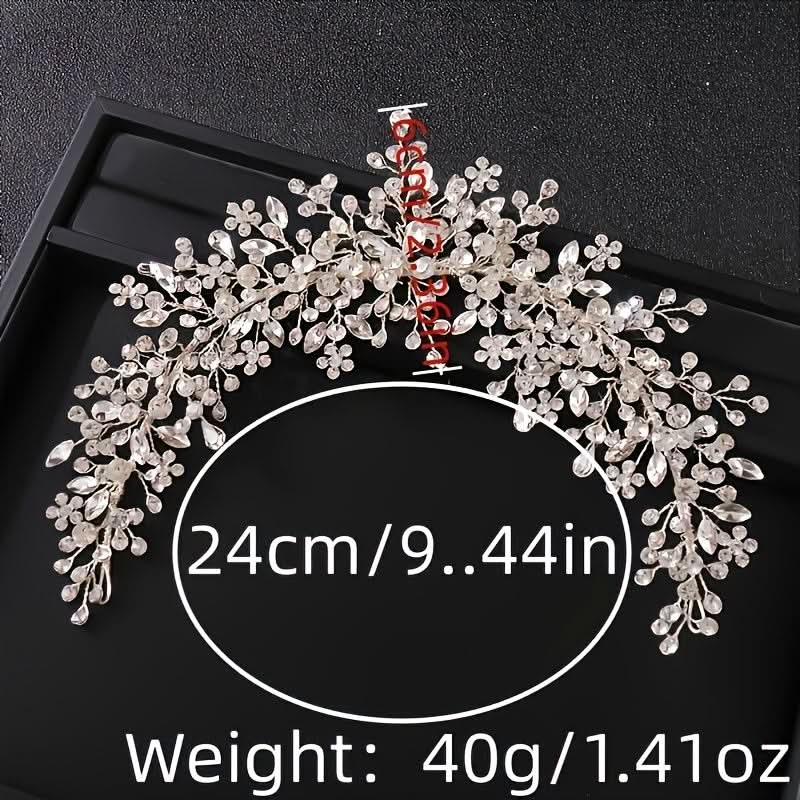 Elegant Boho Pearl Flower Wedding Hair Clip