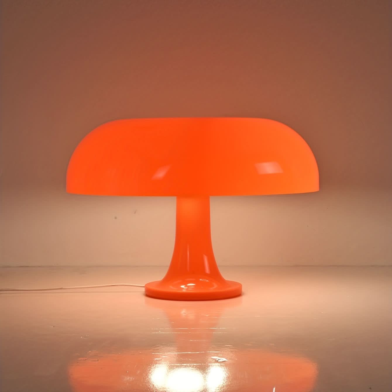 USB-Powered Lotus Mushroom Art Deco Lamp
