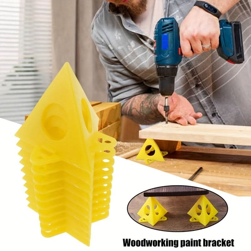 10-Piece Plastic Triangle Paint Stands