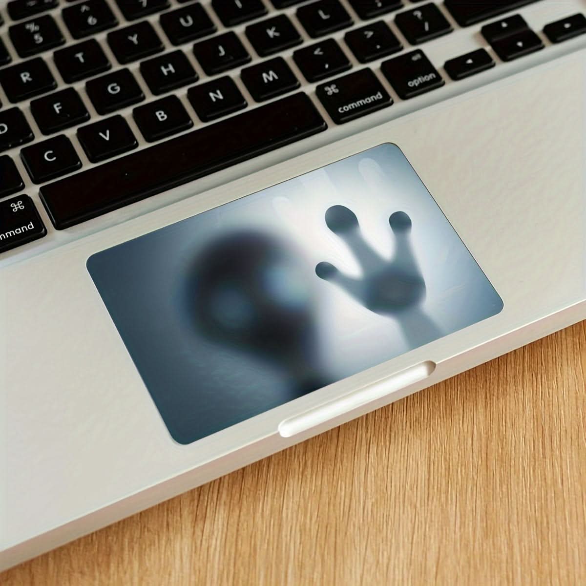Blue Tech Pattern Touchpad Sticker - 5.5x3.5in