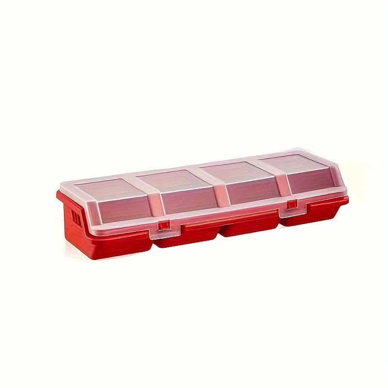 4-Compartment Small Parts Organizer Box
