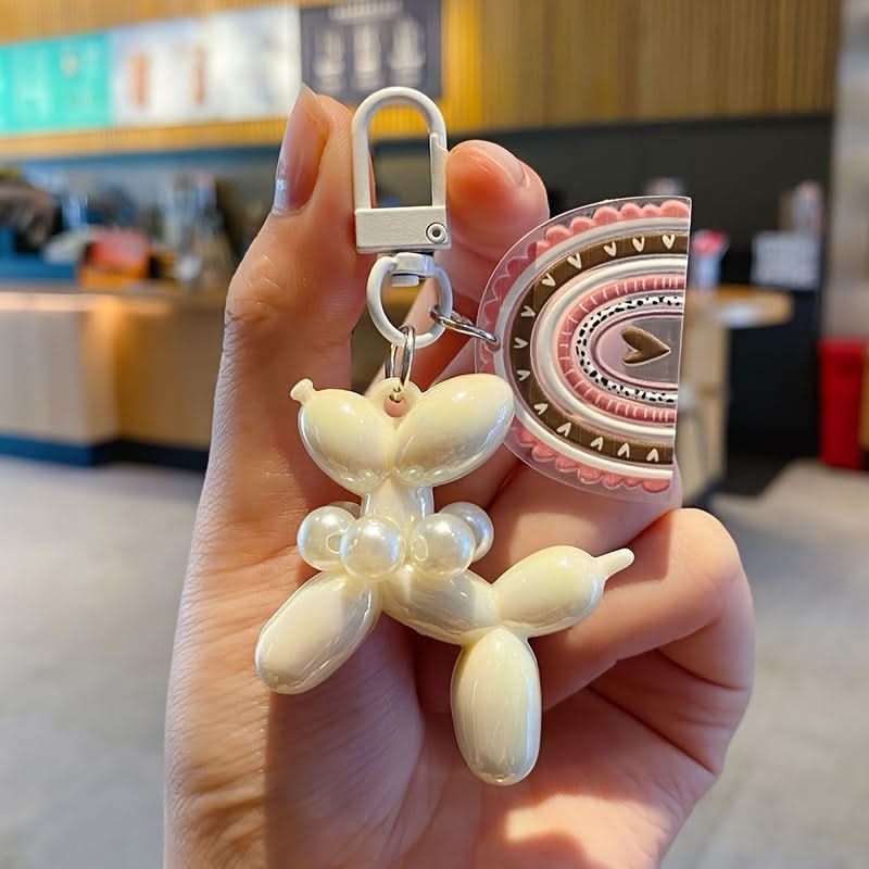 Unique Acrylic Car Keychain – Cute Gift Idea