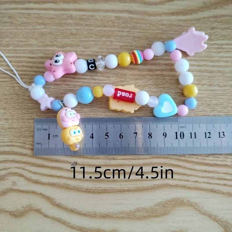 Starfish Beaded Phone Lanyard Wrist Strap