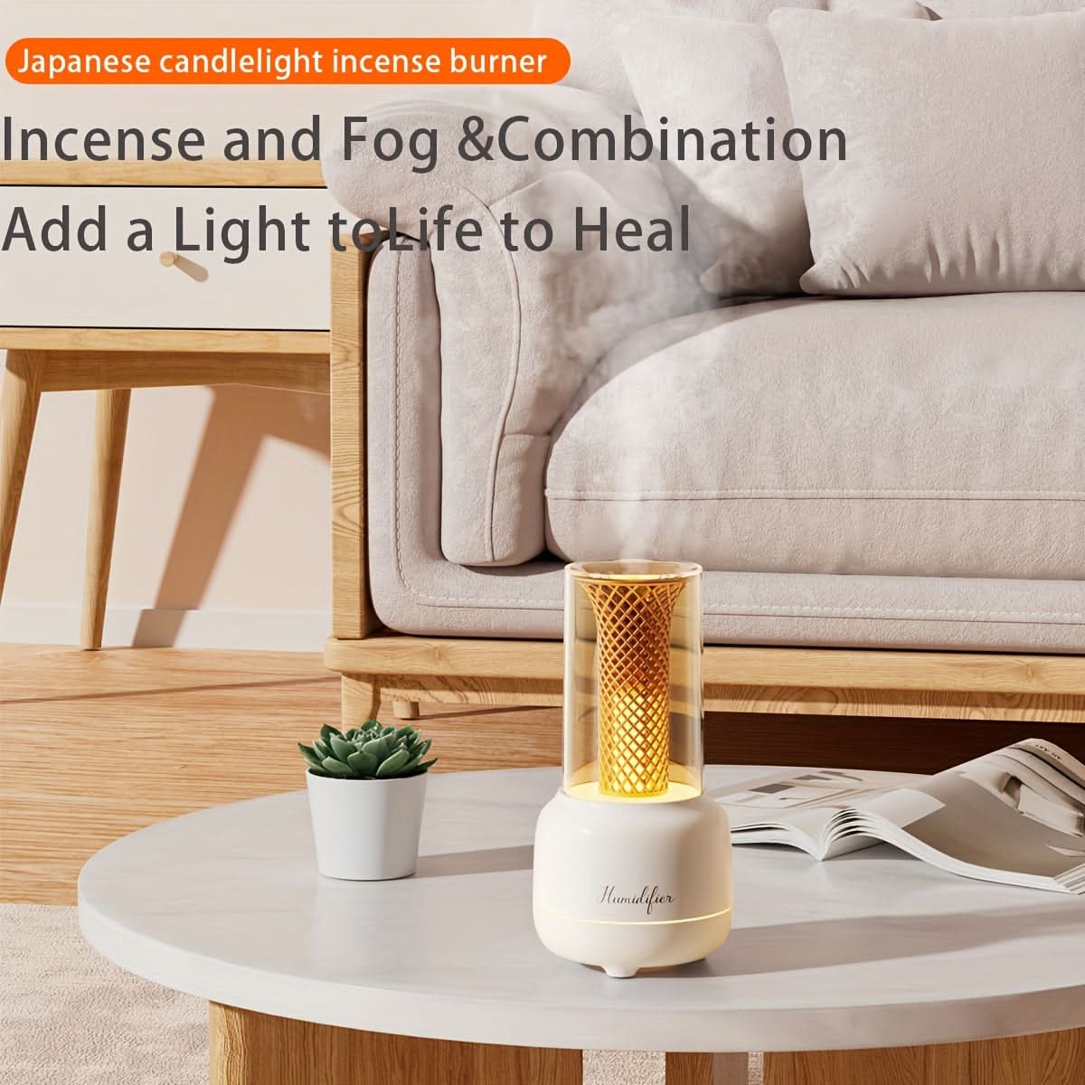 Ultrasonic Humidifier with LED Night Light