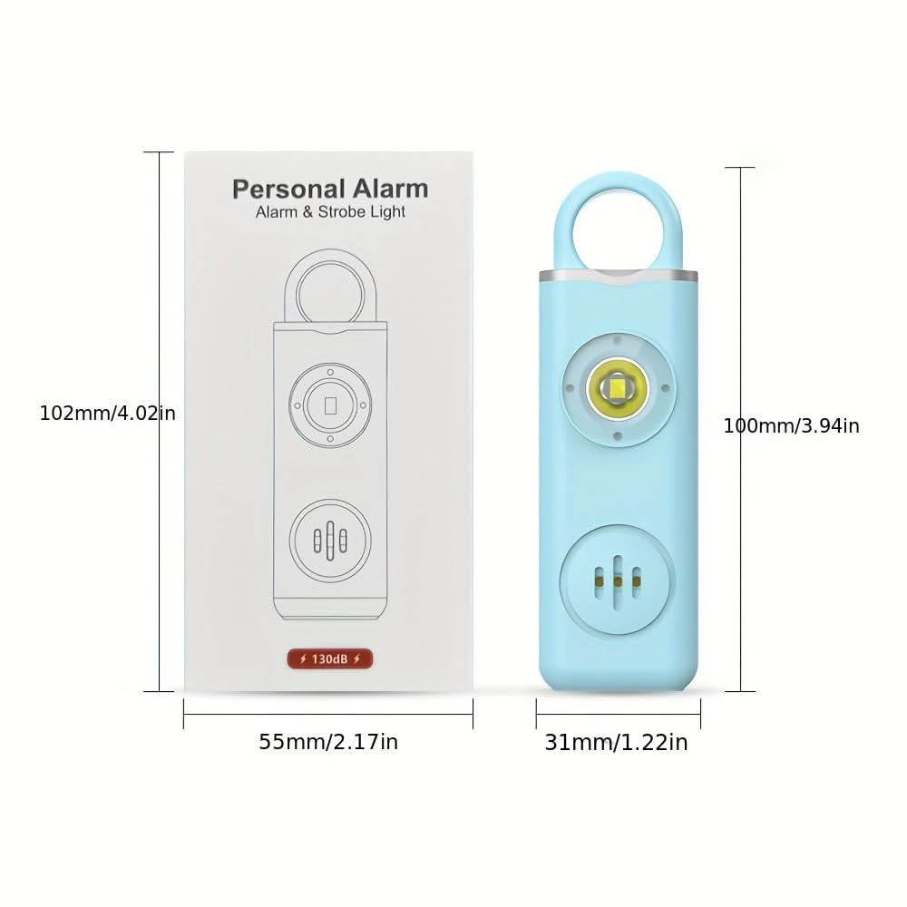 Women’s Safety Alarm with 130dB Siren & Light