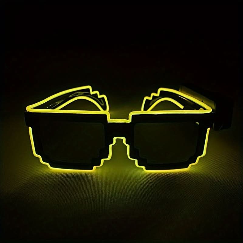 LED Light Up Party Glasses for Women & Men - Carnival, Festival, Nightlife