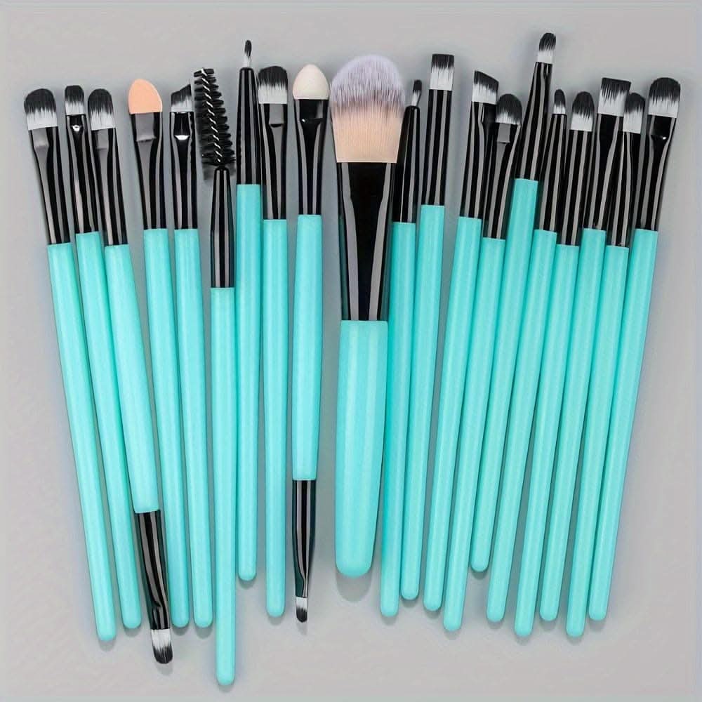 20Pc Makeup Brushes Set- Ideal For Makeup Beginners