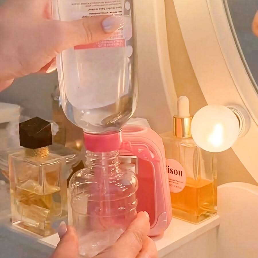 Creative Press-Type Lotion Bottle – Refillable Water Dispenser
