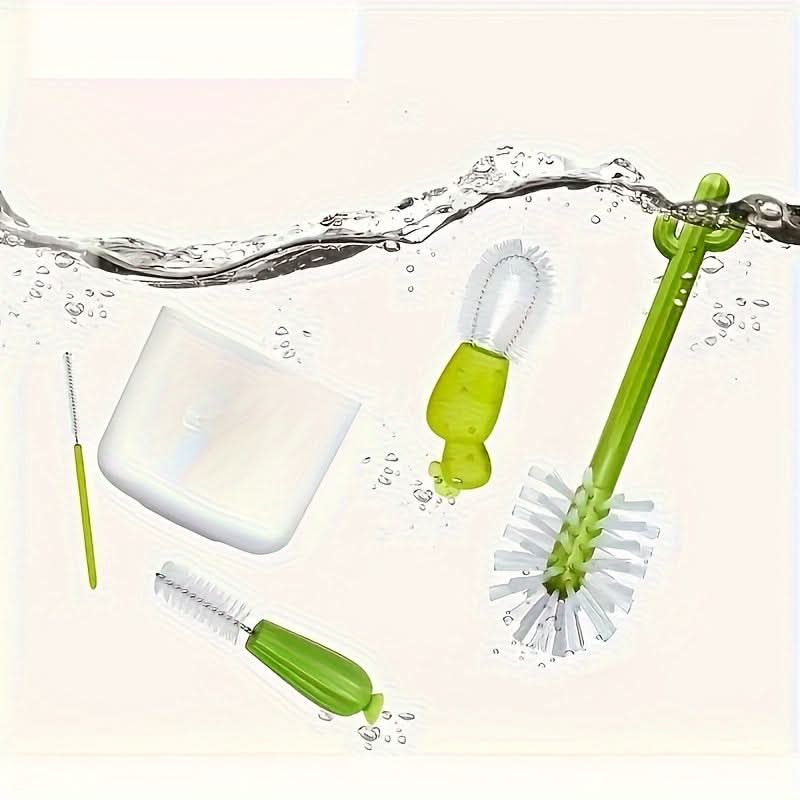 Cactus Kitchen Cleaning Brush Set, Multipurpose