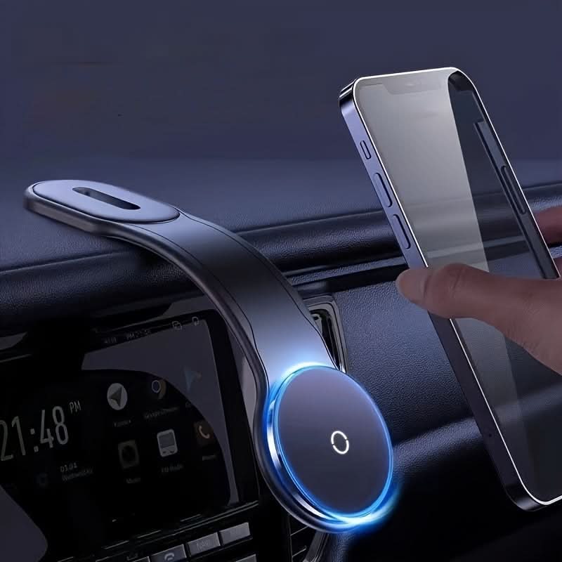 Universal Waterproof Silicone Magnetic Car Phone Holder – Strong Adhesion