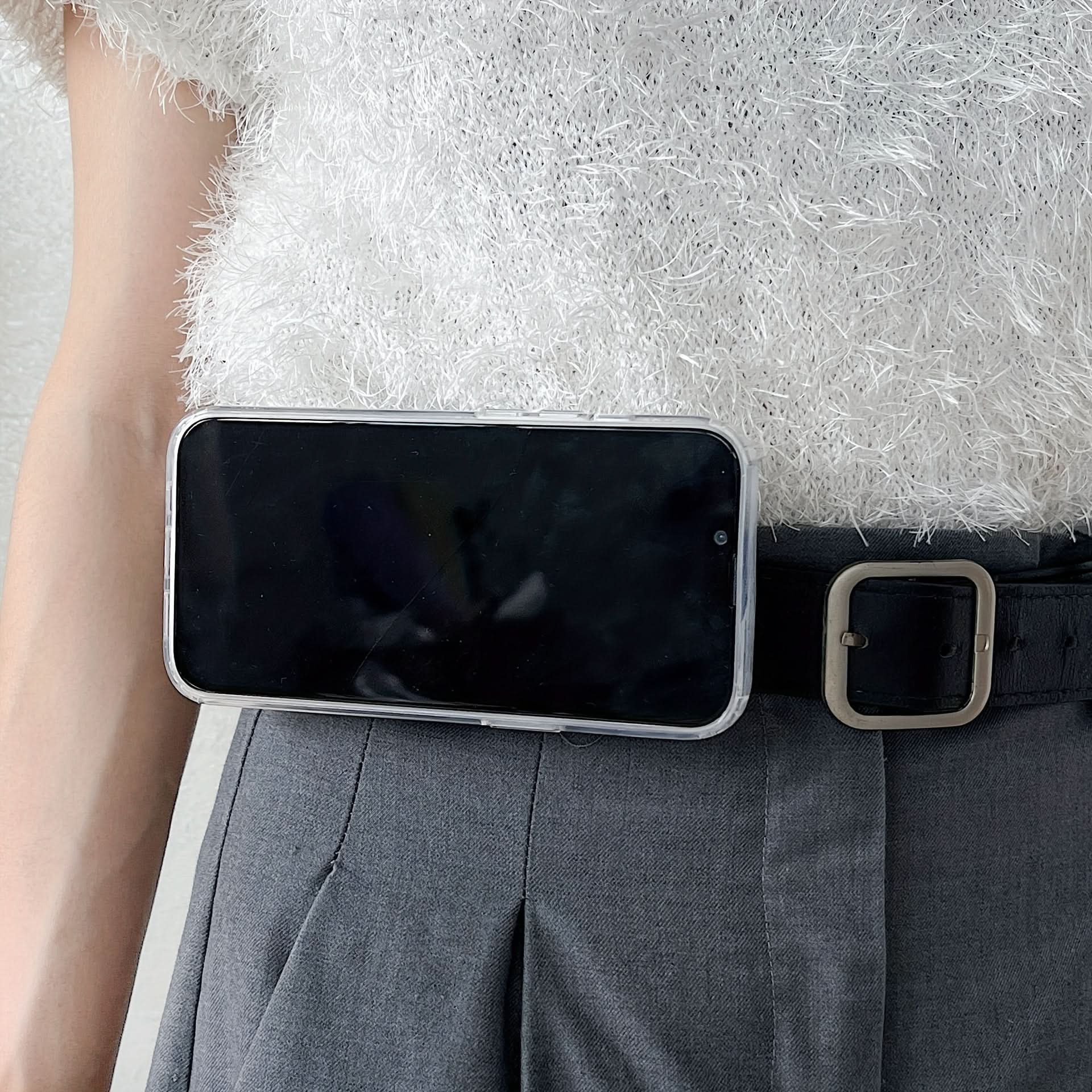 Magnetic Clip Phone Holder with Backpack Clip