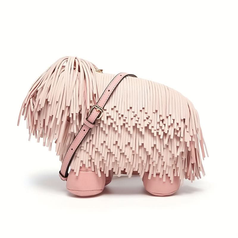 Women's Dog Bag – Soft Faux Leather Crossbody Shoulder Bag