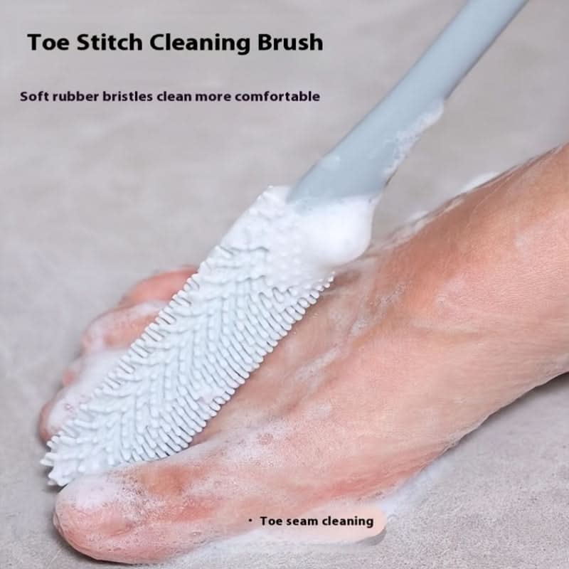 Ergonomic Long Handle Foot Scrub Brush