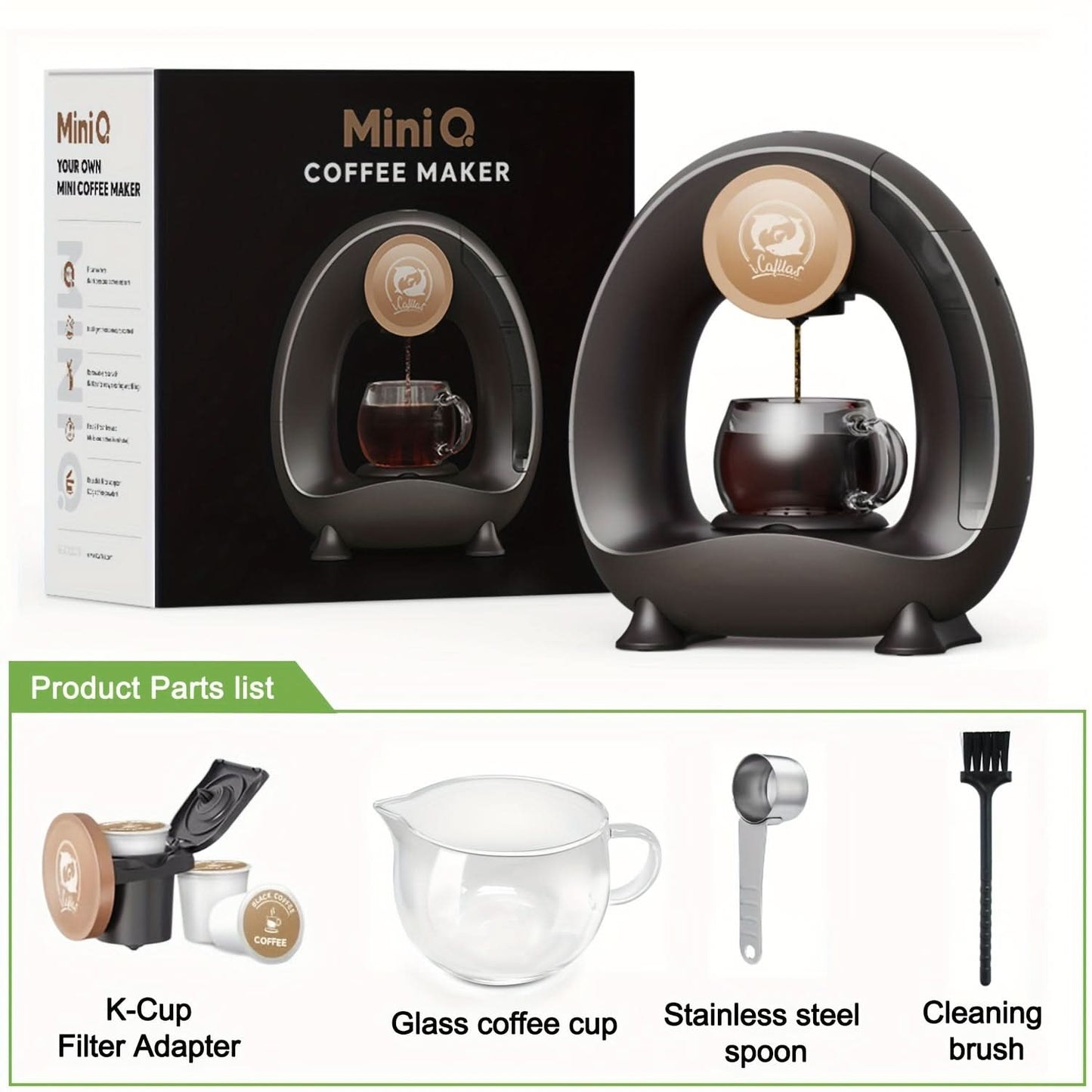 Compact Single Serve Travel Coffee Maker