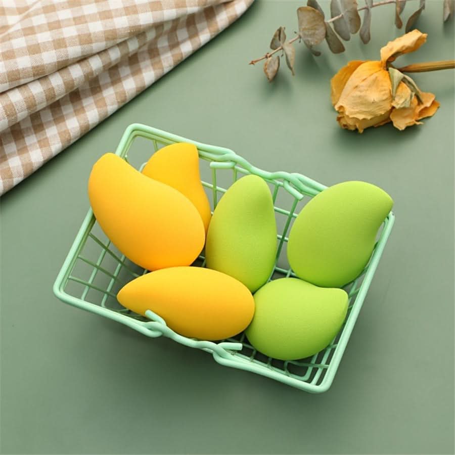Mango-Shaped Makeup Sponge