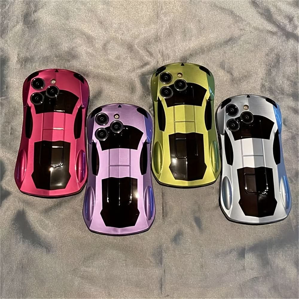 3D Sports Car Shockproof iPhone Case