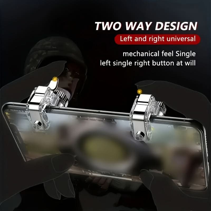 Mobile Gamepad Controller with Shooting Triggers