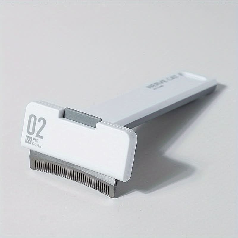 Curved Pet Grooming Comb for Shedding