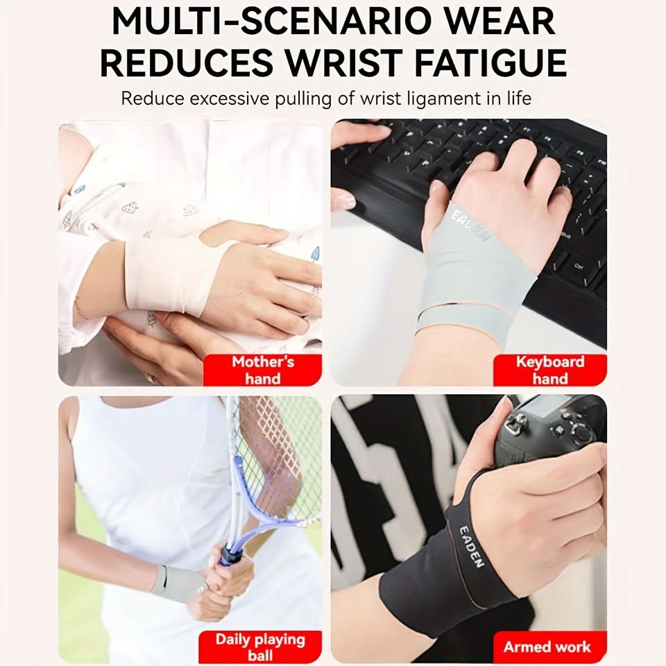 Adjustable Wrist Support Brace – Breathable Compression Wrap for Sports
