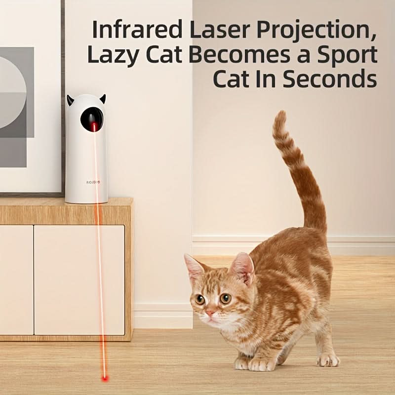 Interactive Smart Laser Toy for Cats & Dogs