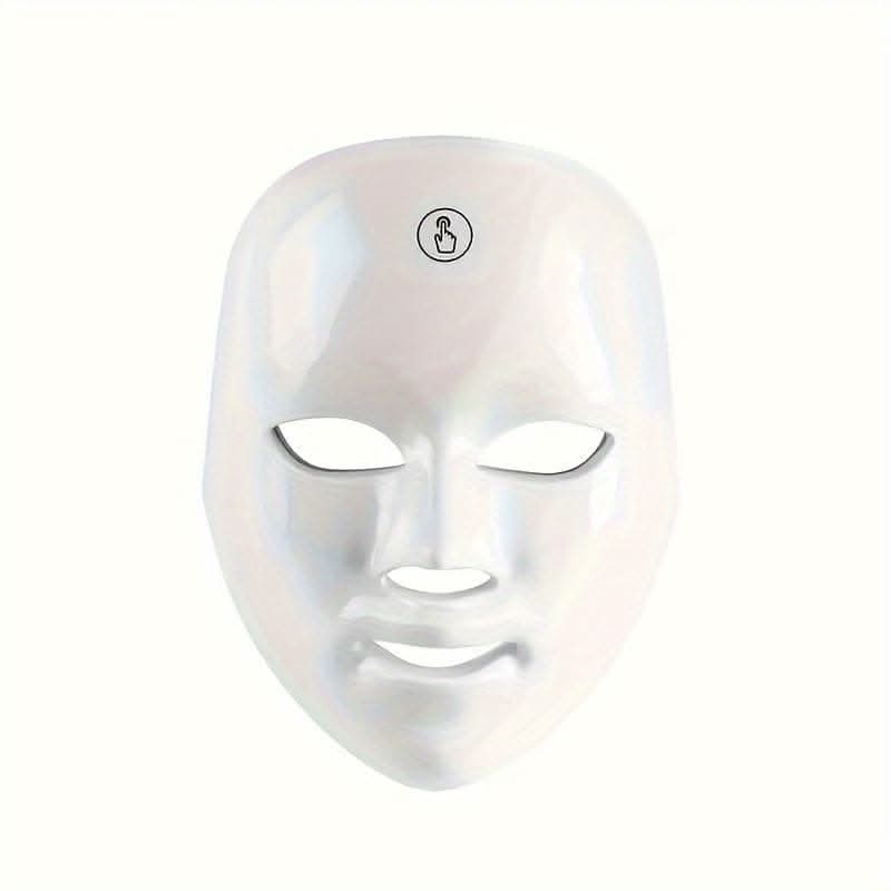 Rechargeable 7-Color LED Face Mask – Facial Care Tool