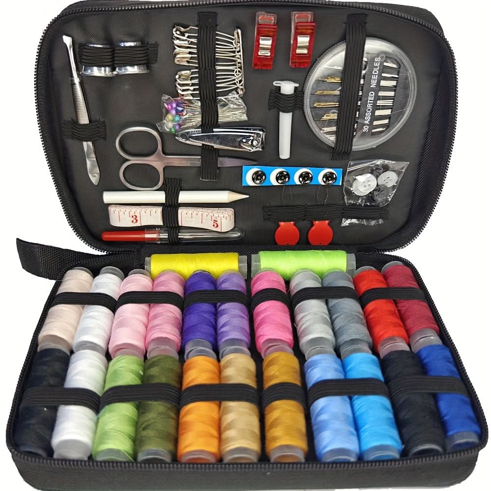 Ultimate 104-Piece Sewing Kit for Repairs