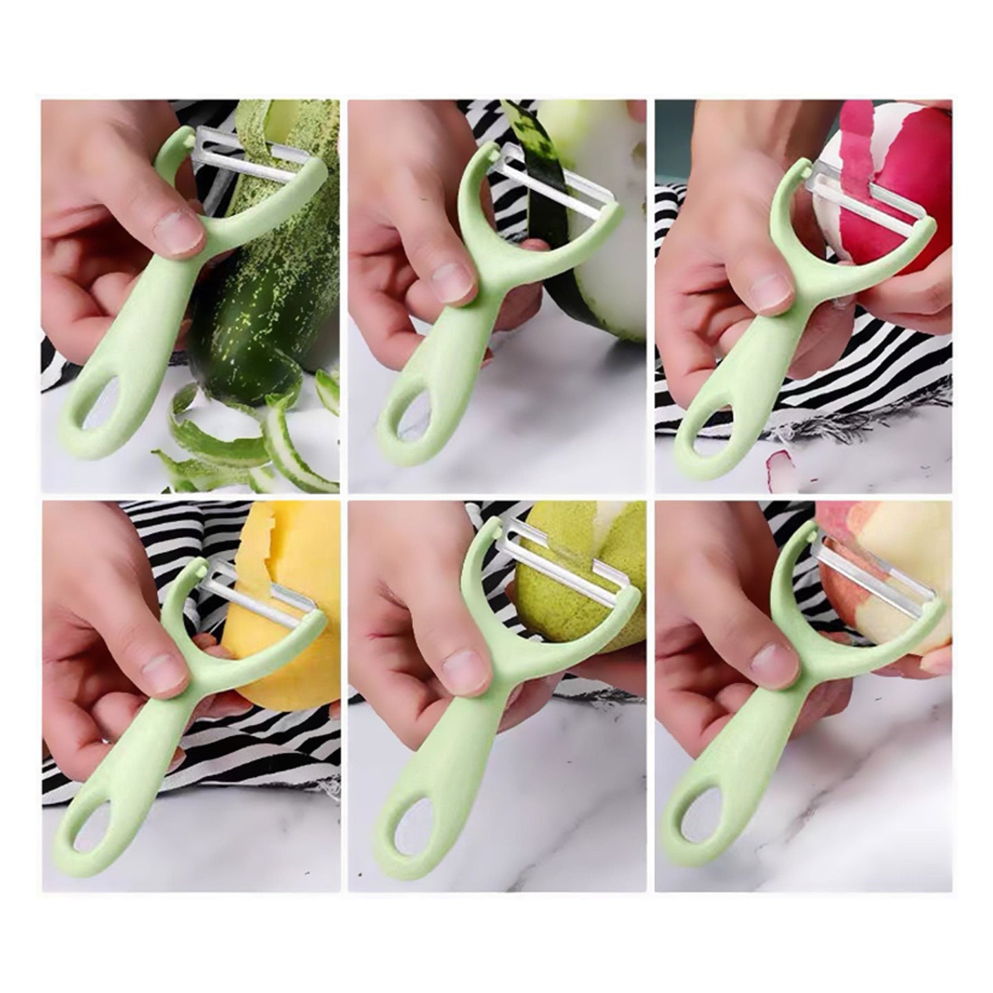 Stainless Steel Fruit & Vegetable Peeler