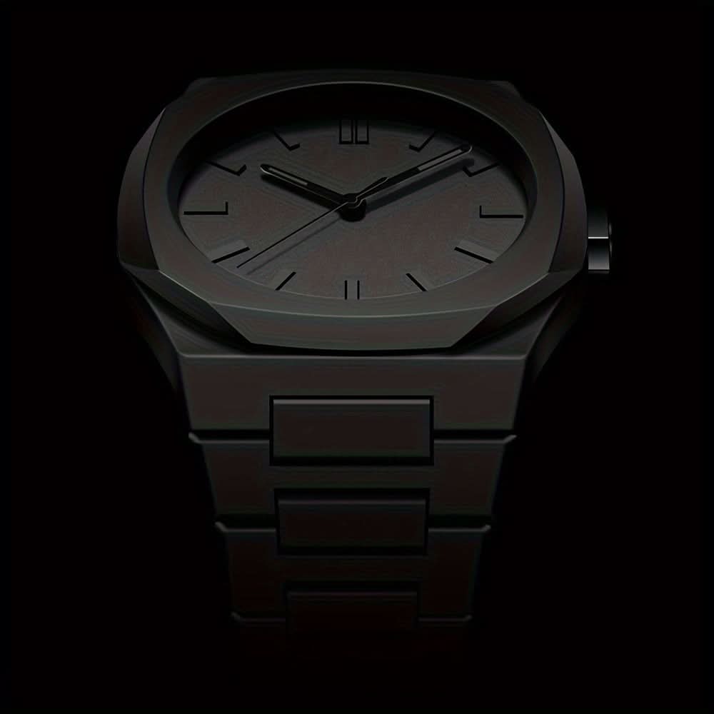Men's Quartz Business Watch with Round Dial
