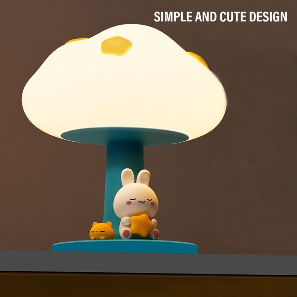 Dimmable LED Cloud Night Light with USB Charging