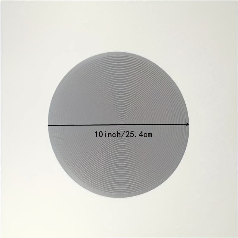 1pc Thickened Microwave Silicone Heat Insulation Pad - 10/12 Inch