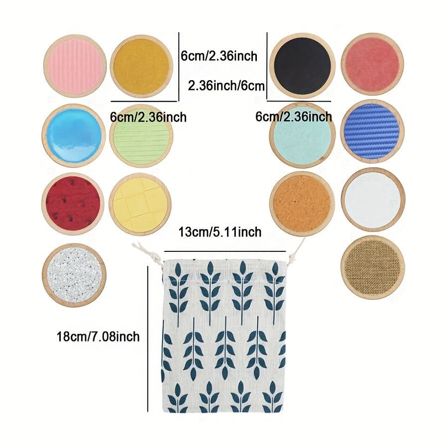 Sensory Tactile Board Set for Toddlers