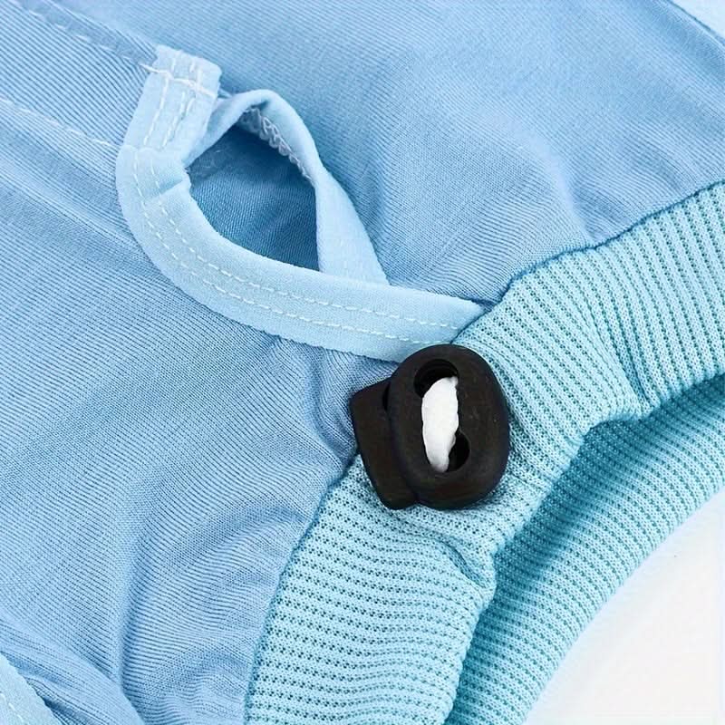 Anti-Lick Cat Recovery Suit – Soft, Elastic Post-Surgery Jumpsuit