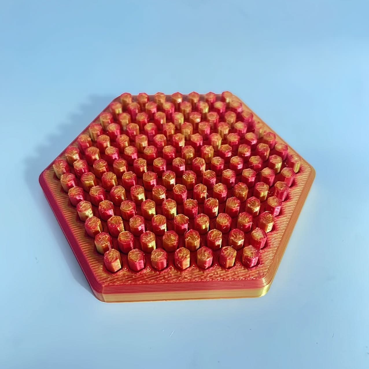 3D Honeycomb Push Pin Toy – Acupressure Office Desk Toy