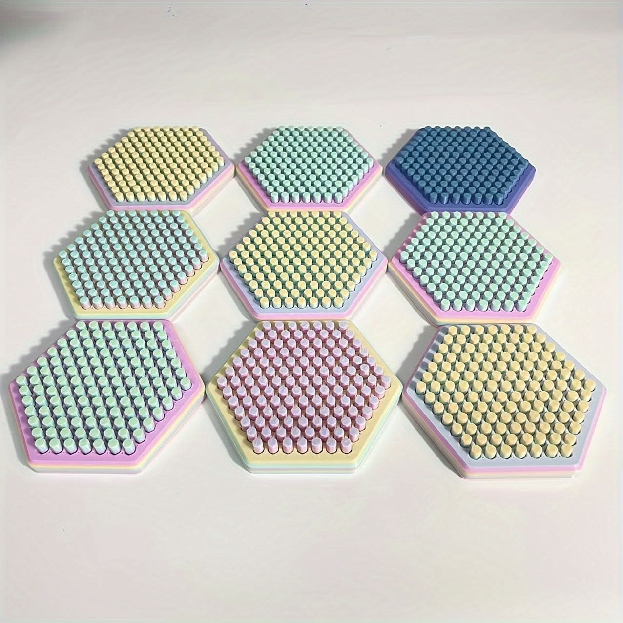 3D Honeycomb Push Pin Toy – Acupressure Office Desk Toy