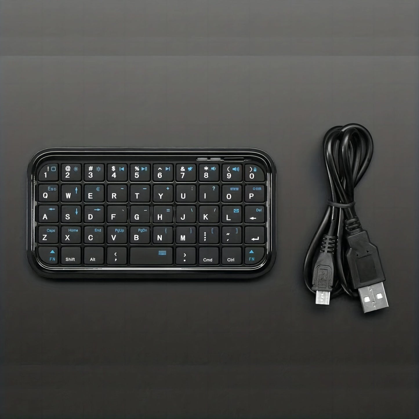 Mini Wireless Bluetooth Keyboard - 49 Keys