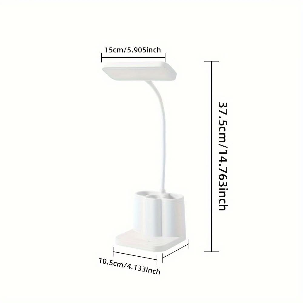 Rechargeable LED Desk Lamp with Adjustable Light