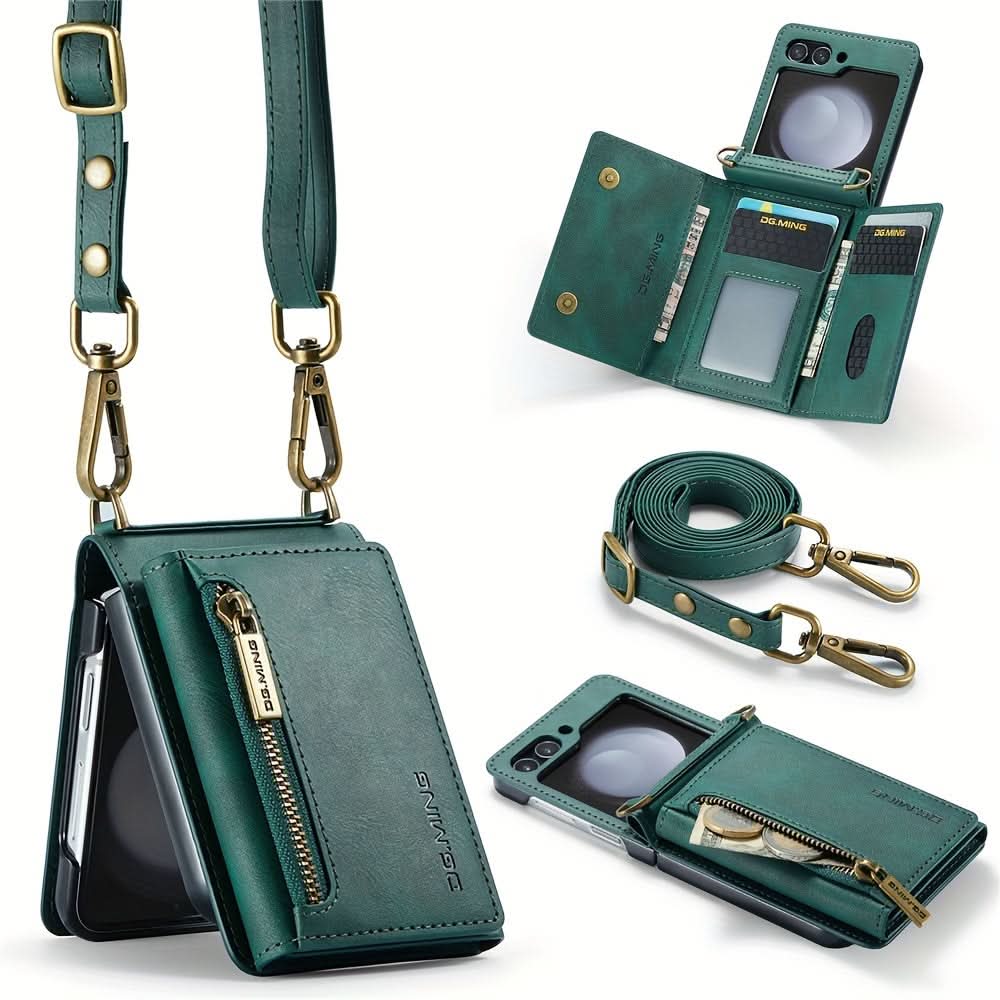 Zipper Wallet Case for Samsung Galaxy Z Flip