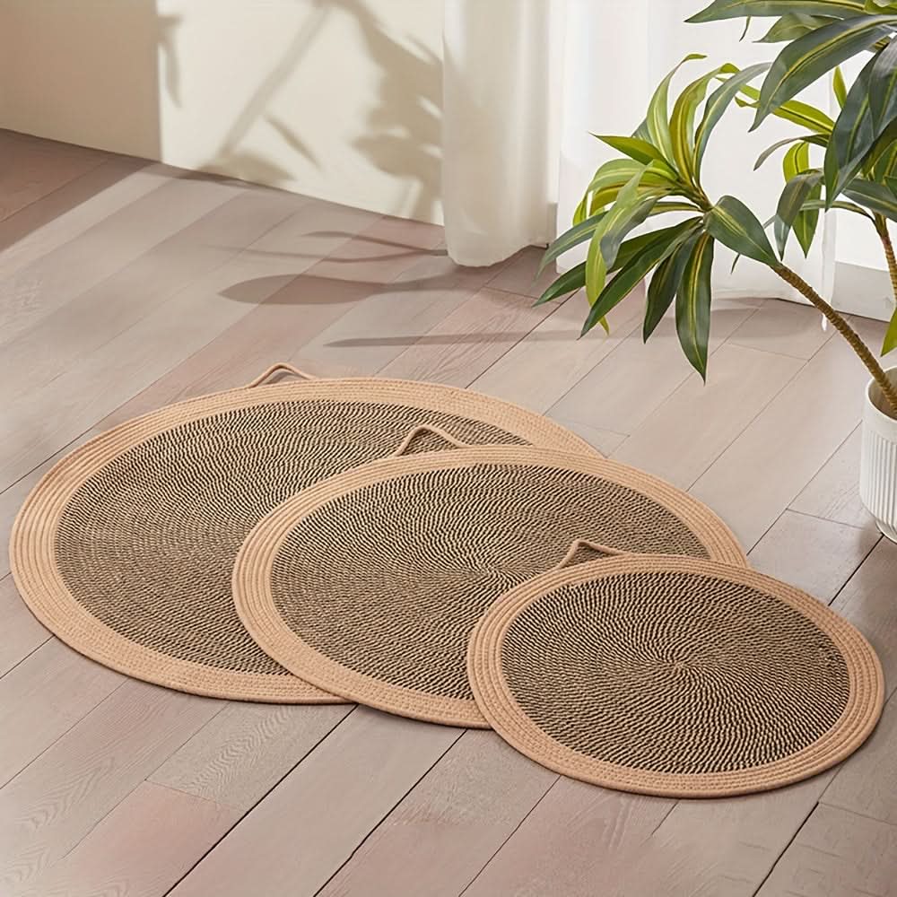 2-in-1 Cat Scratching Mat & Bed