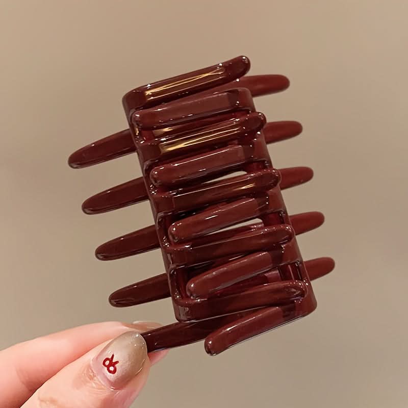 Chic Cross-Style Hair Clip – Medium-Sized, Durable