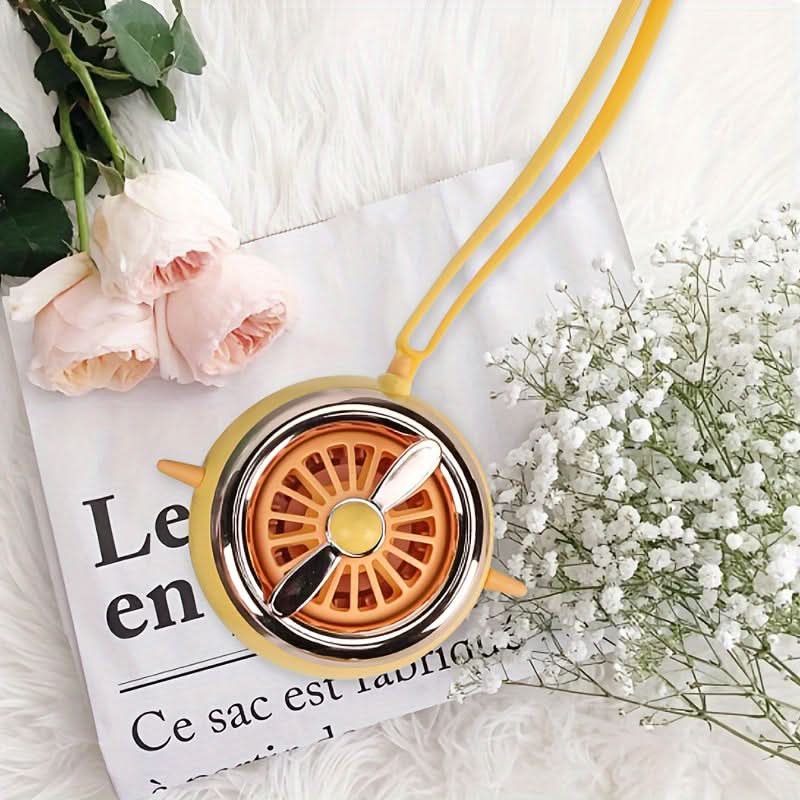 Cute Cartoon USB Desktop & Neck Fan – Portable Small Fan