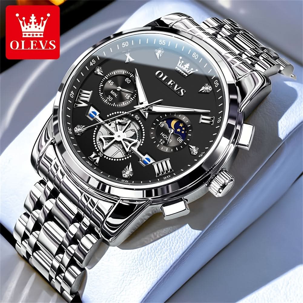 Men's Square Fashion Watch for Everyday Wear