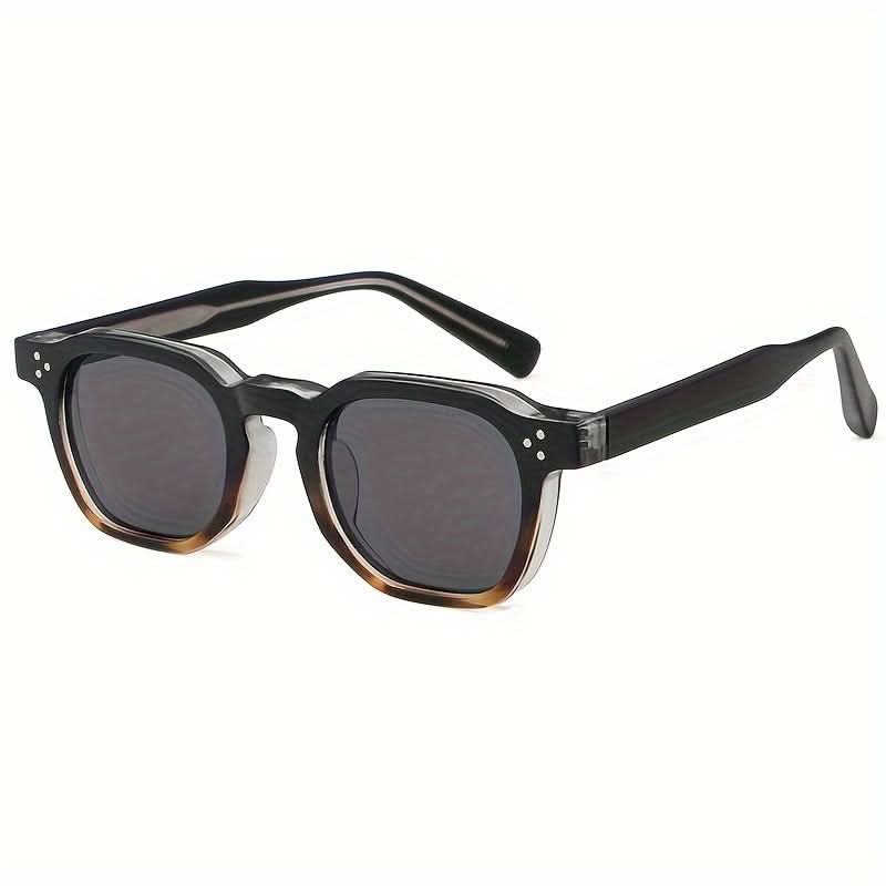 Vintage Retro Square Frame Glasses – Stylish Accessories for Adventurers