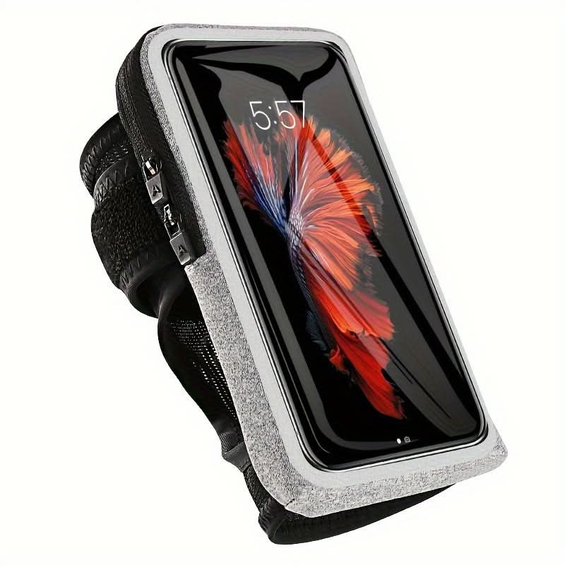 7-inch Universal Touch Screen Running Arm Bag - Waterproof Wrist Pouch