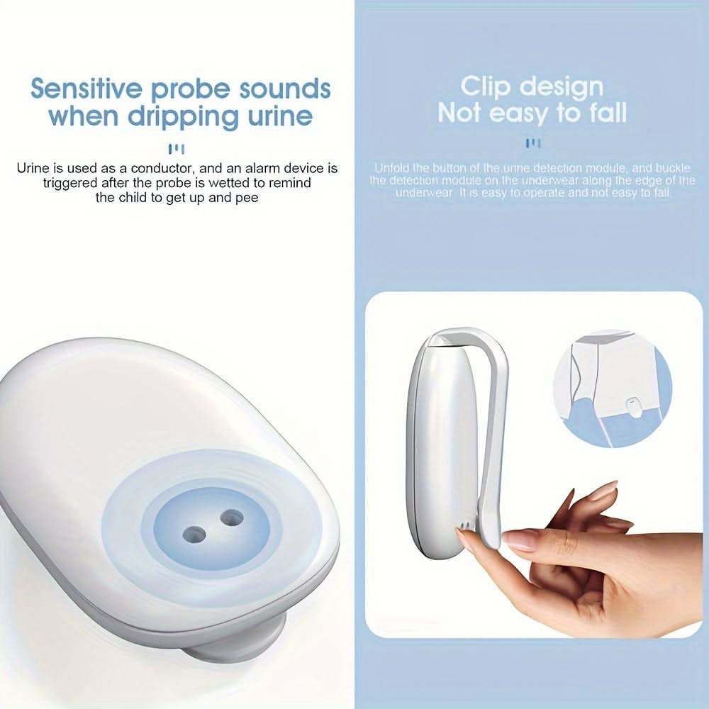 Baby Diaper Moisture Monitoring Device, Bedwetting Alarm with Vibration