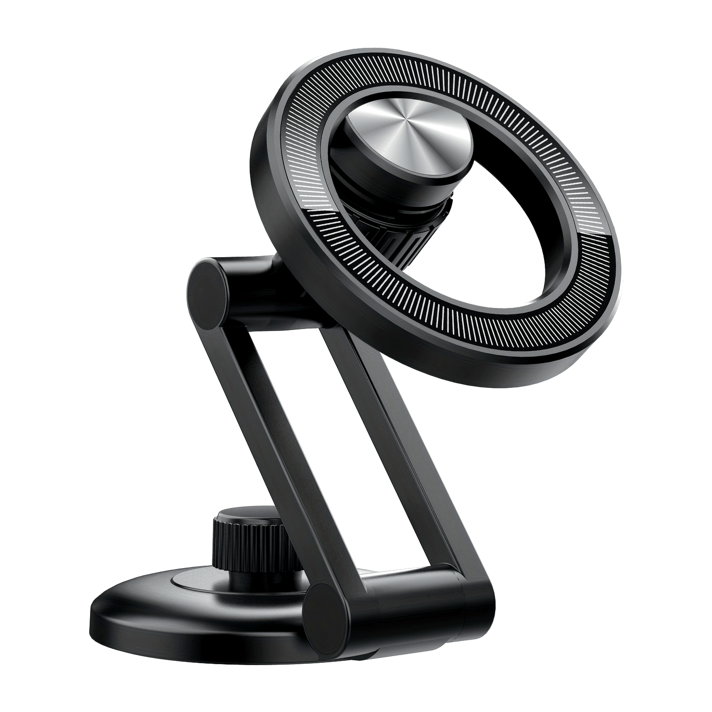 360° Rotating Car Phone Stand – Foldable Magnetic Dashboard Mount