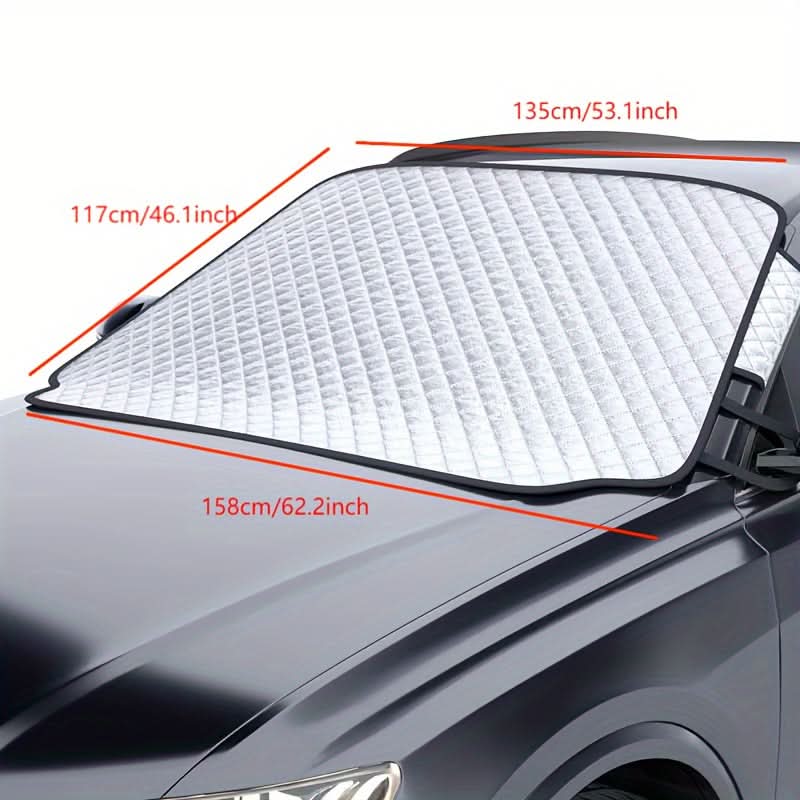 Universal Windshield Cover for Cars, SUVs & Trucks – All-Season Protection