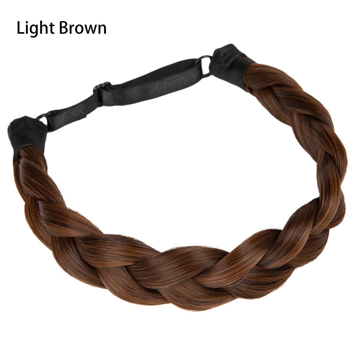 Stylish Adjustable Braided Headband for Women