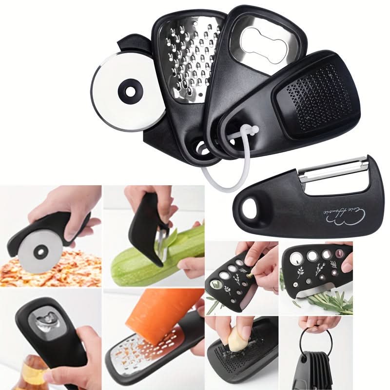 5-Piece Kitchen Gadget Set, Space-Saving Tools